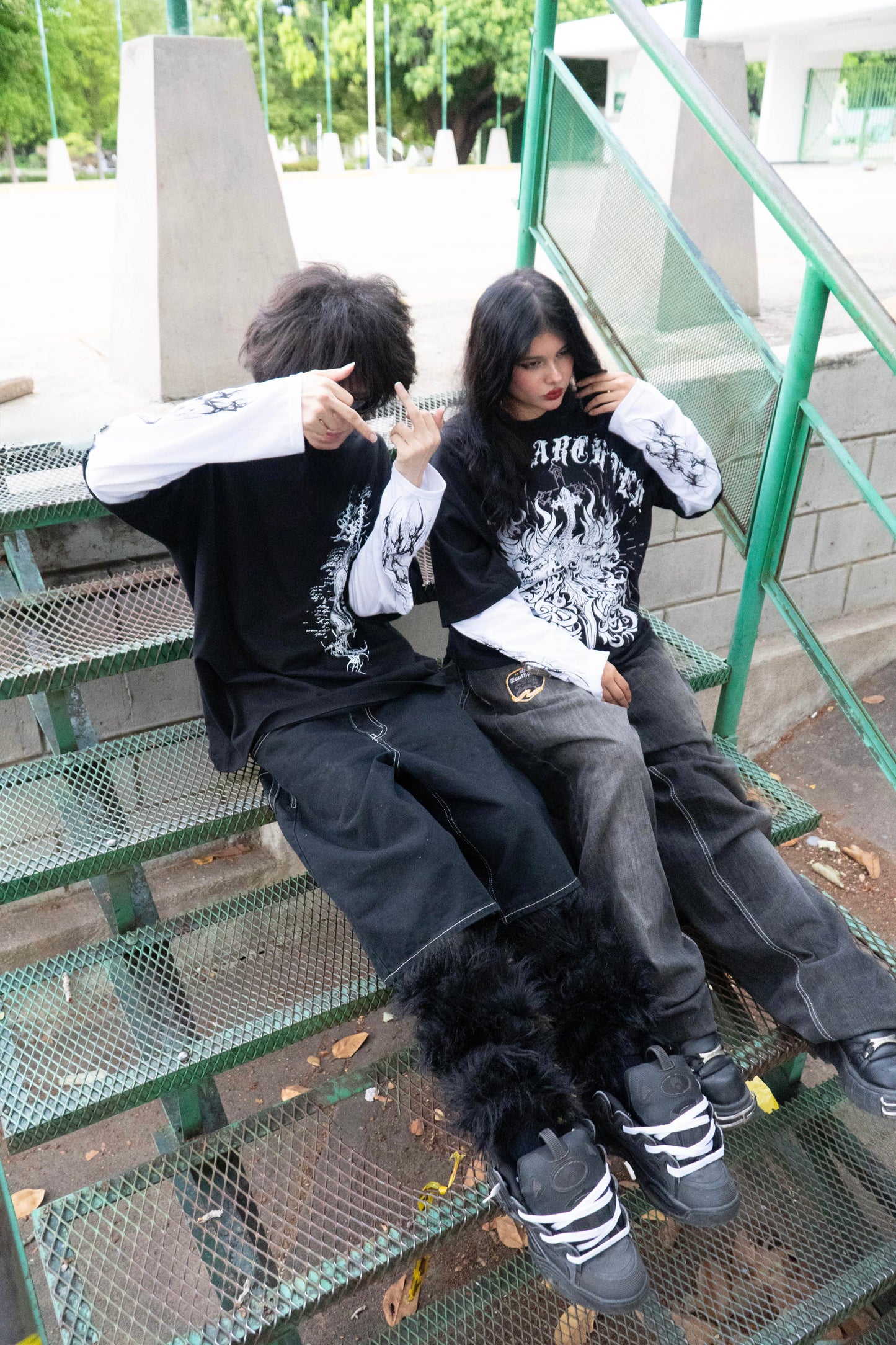 Long sleeve " DYSPHORIA "