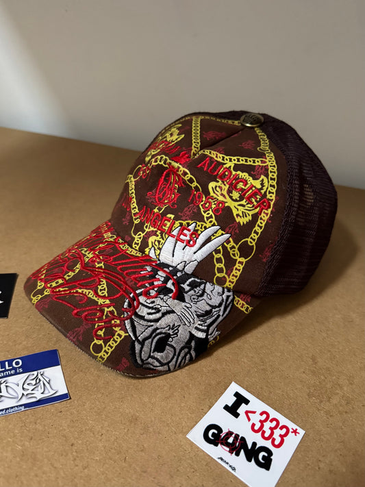 Christian Audigier designer cap 🦇💘